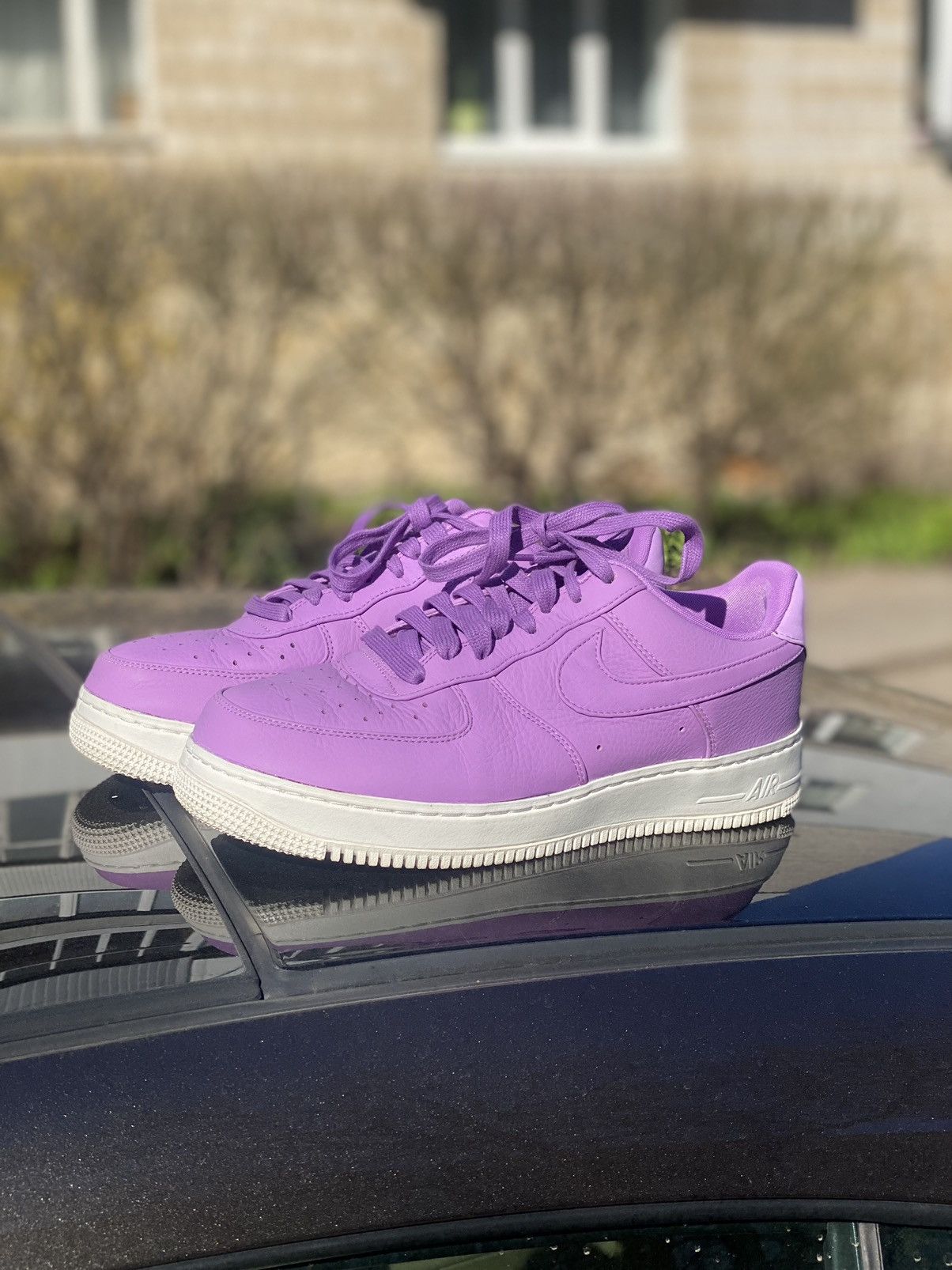 Nike Nike Lab Air Force 1 low Purple Stardust Size US 11 / EU 44 - 4 Thumbnail