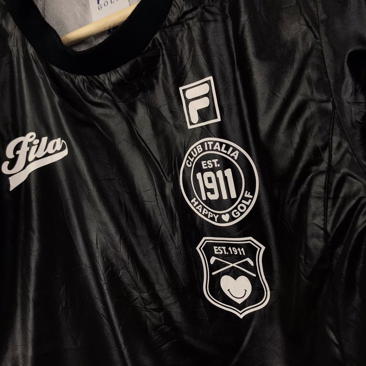 Fila FILA GOLF ITALY Black Polyester Windbreaker Jumper Size US L / EU 52-54 / 3 - 6 Thumbnail