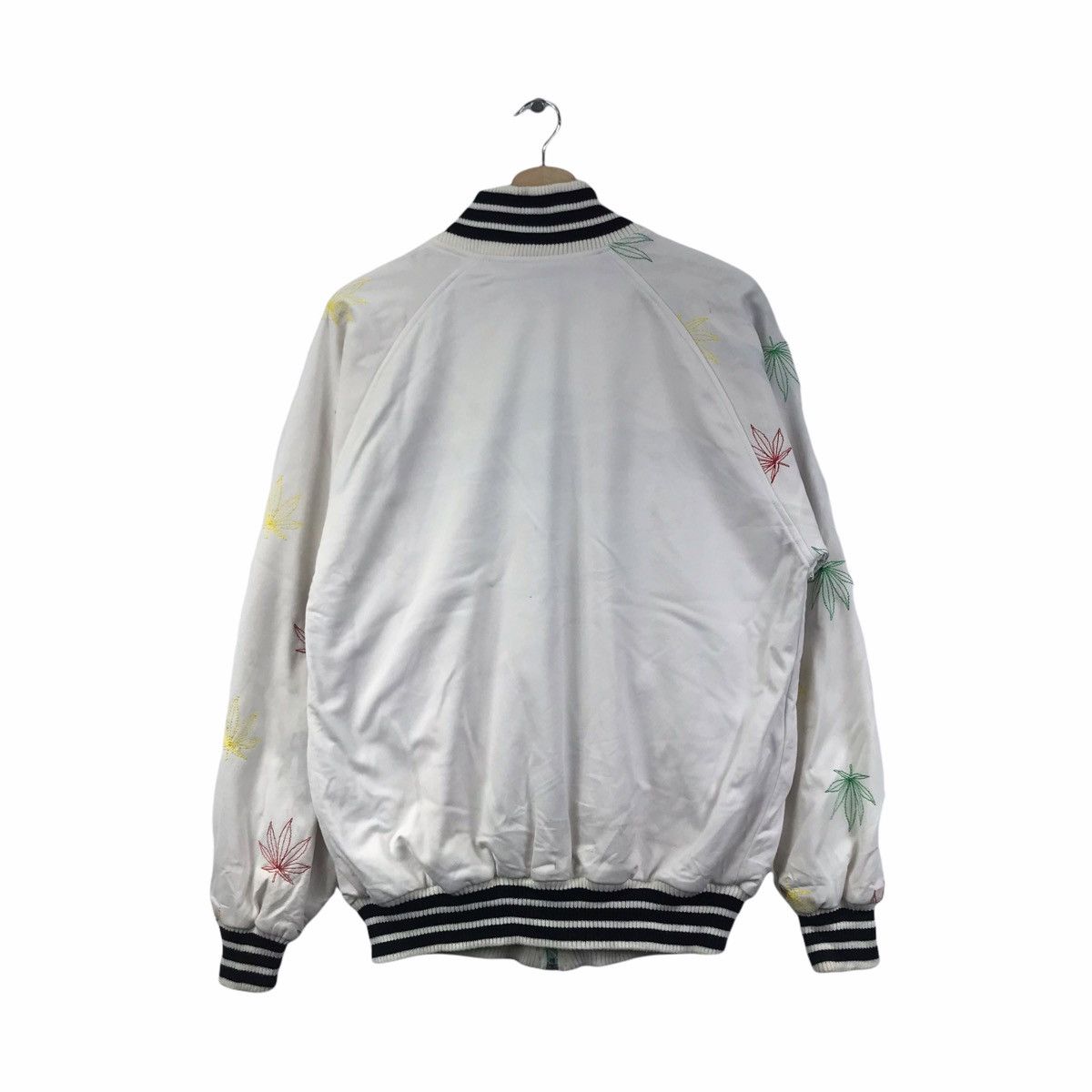 Bob Marley BOB MARLEY REGGAE Track Top White Sweatshirt Size US M / EU 48-50 / 2 - 2 Thumbnail
