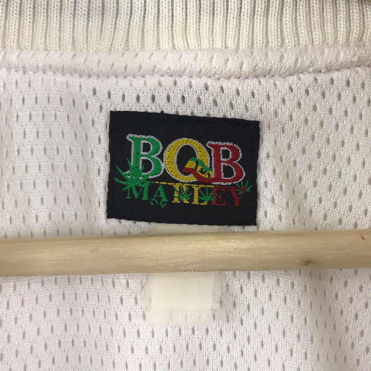 Bob Marley BOB MARLEY REGGAE Track Top White Sweatshirt Size US M / EU 48-50 / 2 - 4 Thumbnail