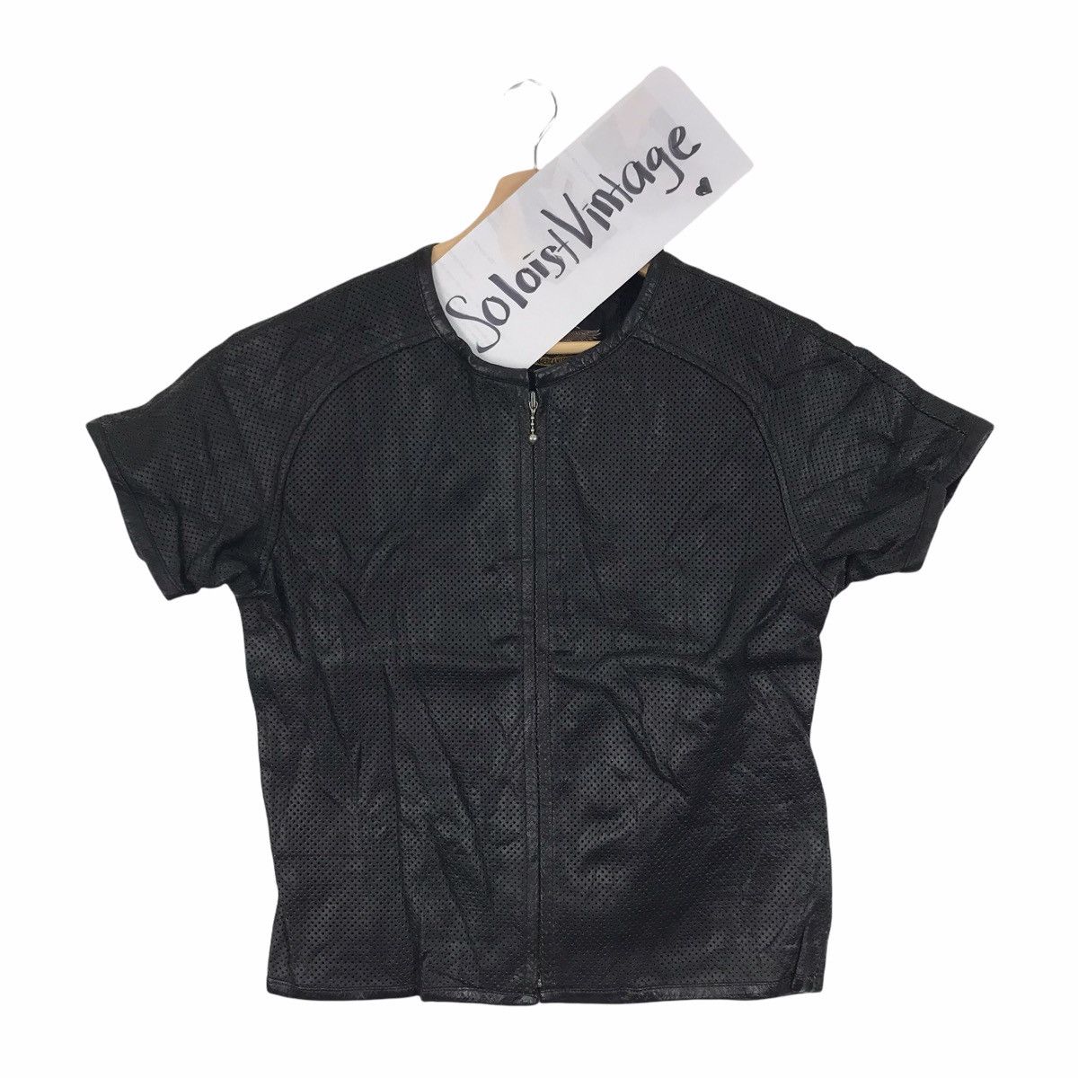 Harley Davidson Vintage HARLEY DAVIDSON Motor Holes Leather Jacket Rider Size US S / EU 44-46 / 1 - 1 Thumbnail