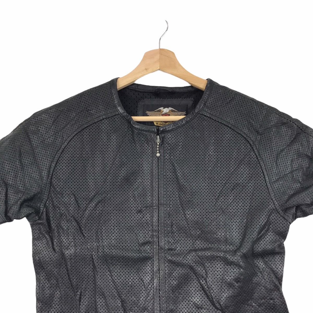 Harley Davidson Vintage HARLEY DAVIDSON Motor Holes Leather Jacket Rider Size US S / EU 44-46 / 1 - 3 Thumbnail