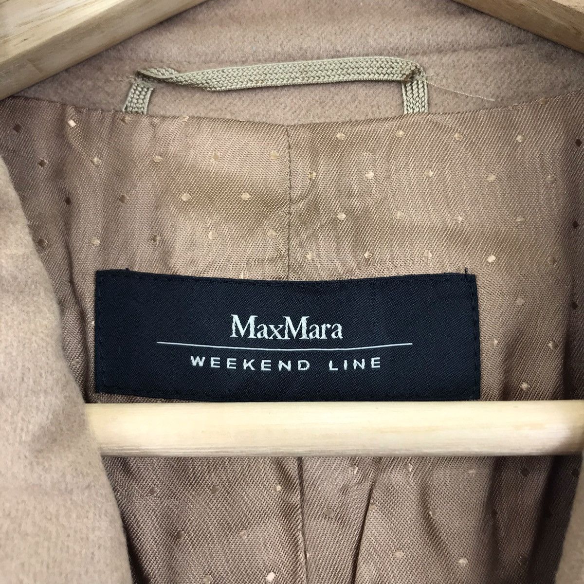 Max Mara MAX MARA Weekend Line Italy Virgin Wool Coat Size ONE SIZE - 4 Thumbnail