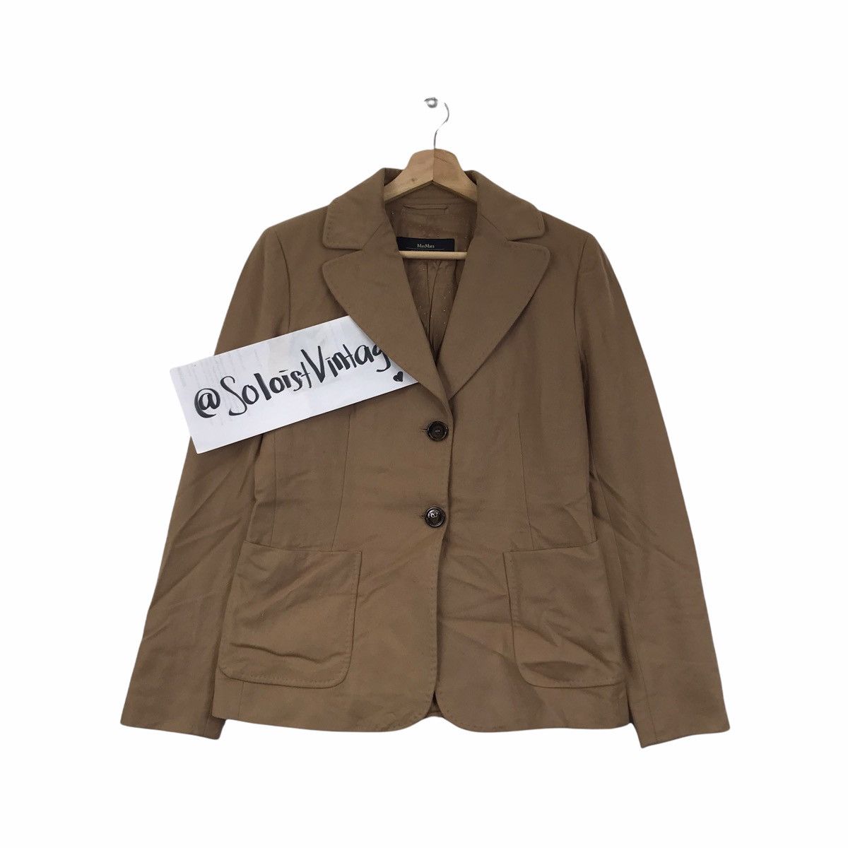 Max Mara MAX MARA Weekend Line Italy Virgin Wool Coat Size ONE SIZE - 1 Thumbnail