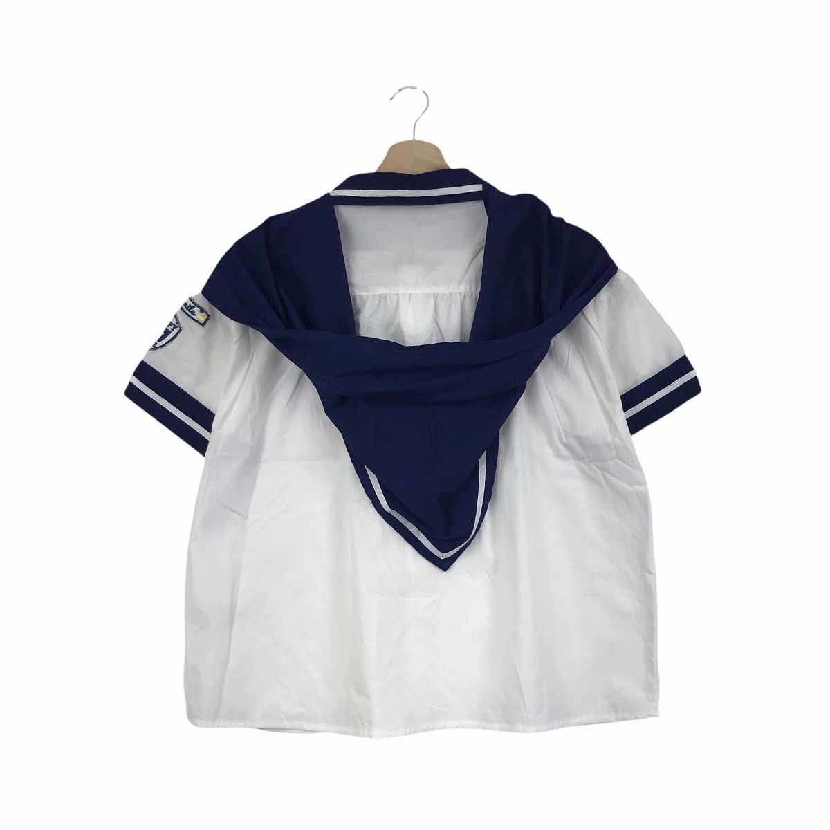 Fiorucci FIORUCCI Italian Sailor Captain White Shirt Size US M / EU 48-50 / 2 - 2 Thumbnail