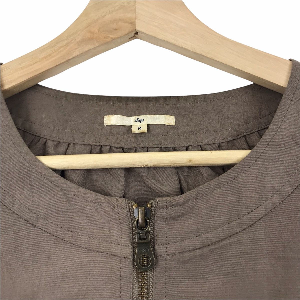SHIPS SHIPS Japanese Brand Brown Blouse Size US S / EU 44-46 / 1 - 3 Thumbnail