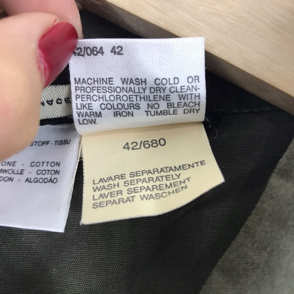 Max Mara MAX MARA Weekend Line Italy Green Army Jacket Size ONE SIZE - 6 Thumbnail
