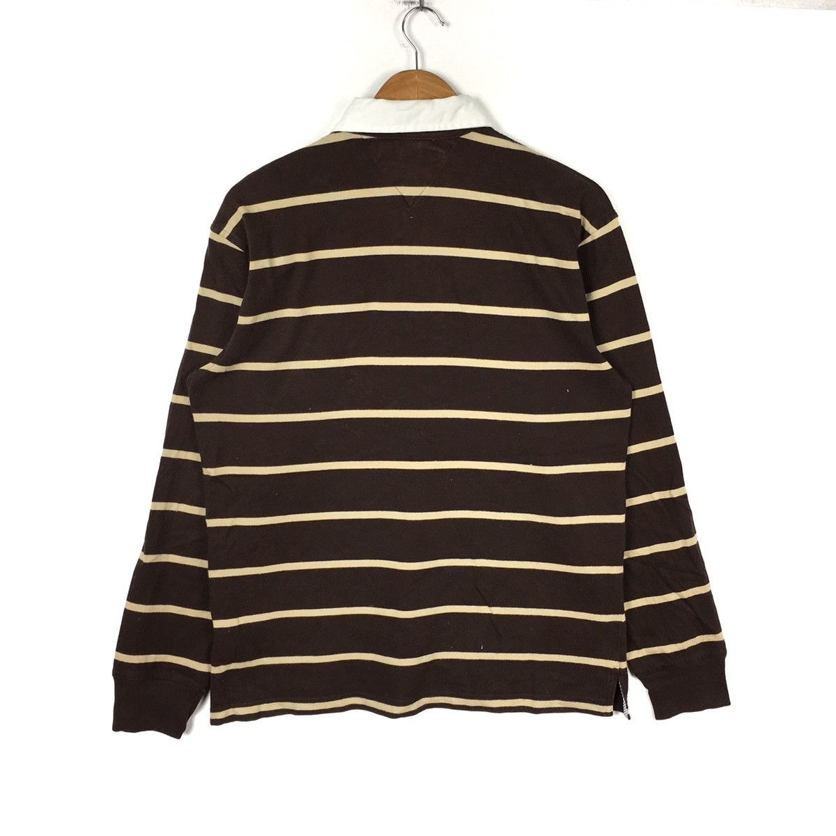 Tommy Hilfiger TOMMY HILFIGER Stripes Small Logo Sailing Gear Black Yellow Size US M / EU 48-50 / 2 - 4 Thumbnail