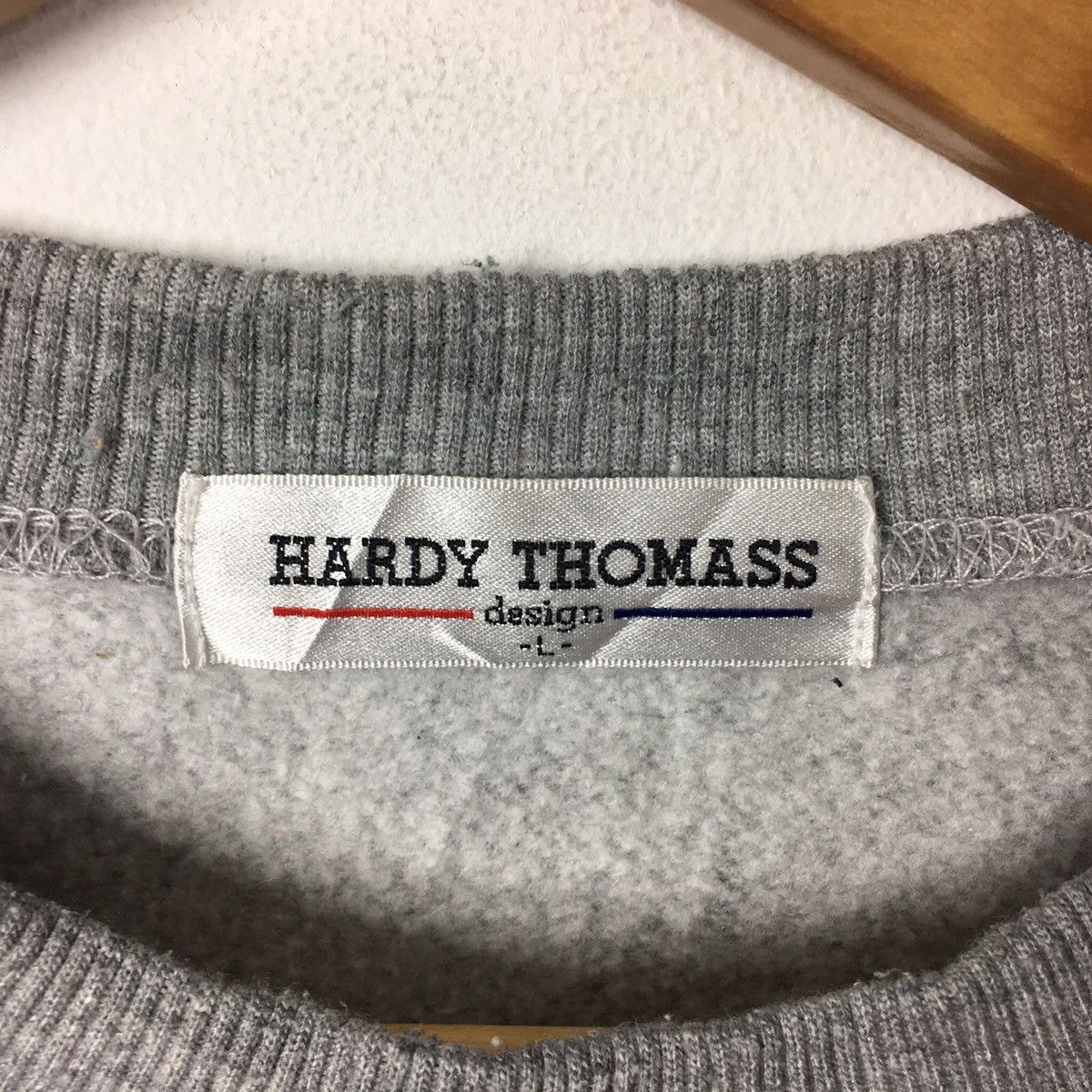Vintage HARDY THOMASS Wild Cat HipHop RapEmbroidered Grey Sweatshirt Size US L / EU 52-54 / 3 - 3 Thumbnail