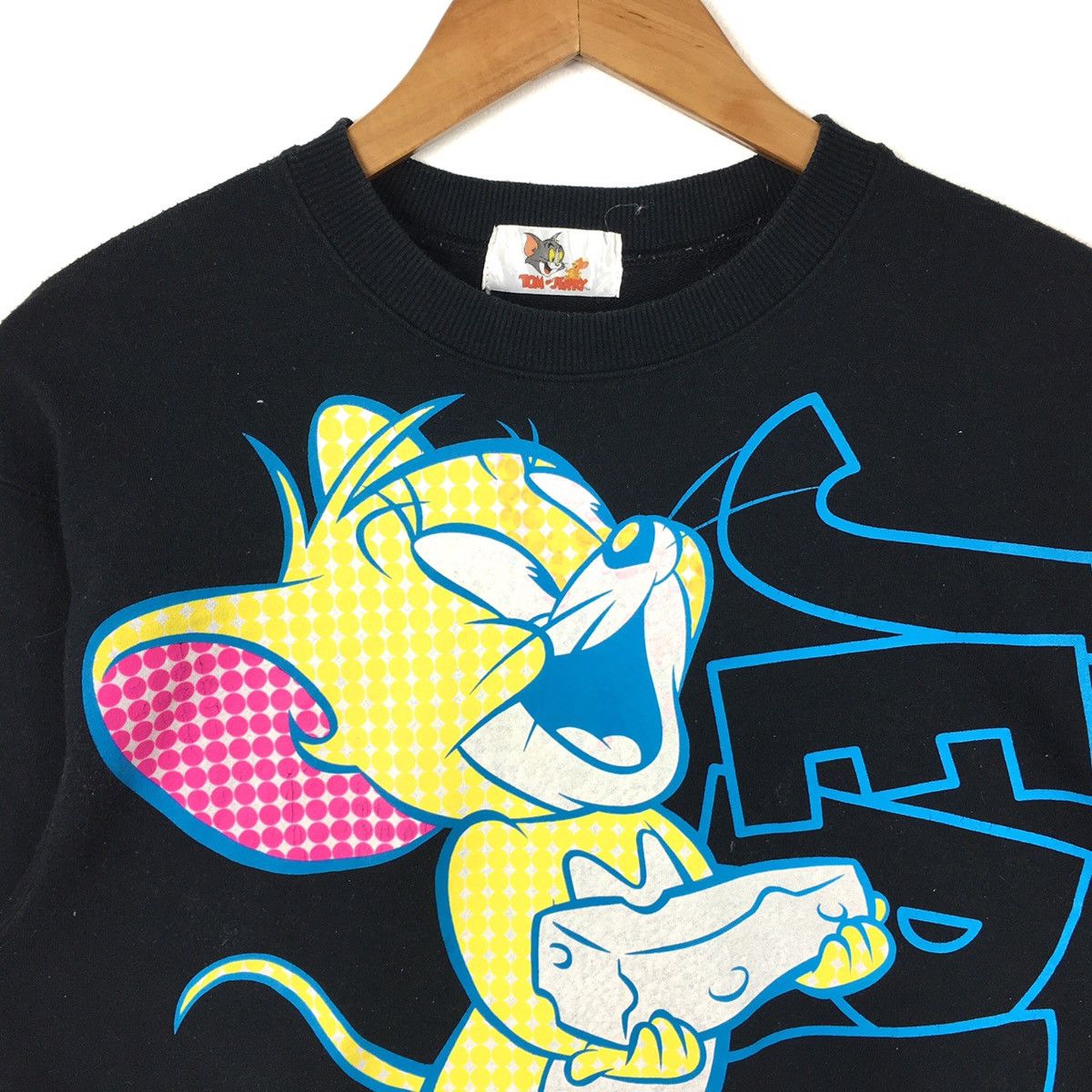 Vintage TOM AND JERRY Cartoon Network Disney Movie Series Black Size US M / EU 48-50 / 2 - 2 Thumbnail