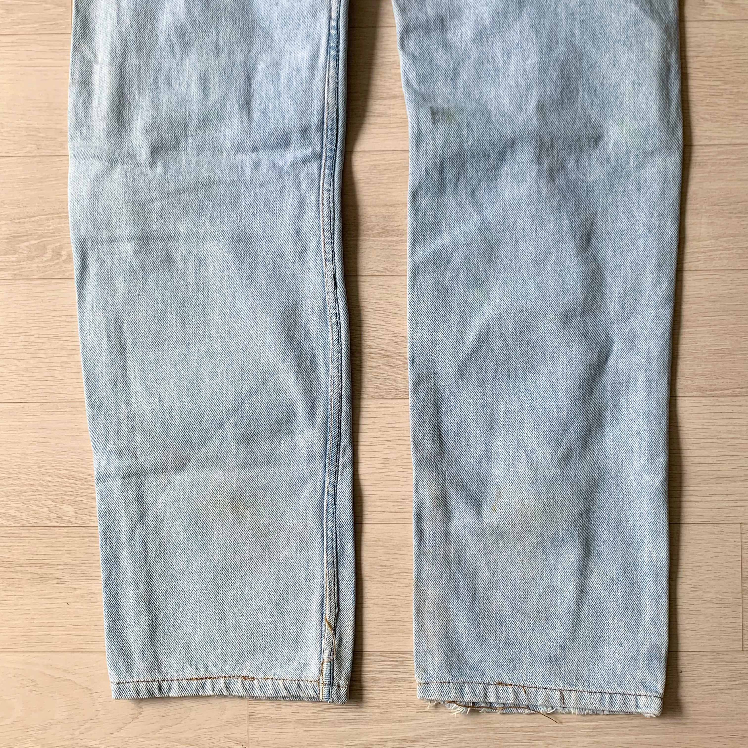 Levi's [Made in U.S.A] Vintage Levi’s 550 Distressed Custom Jeans Size US 28 / EU 44 - 9 Thumbnail