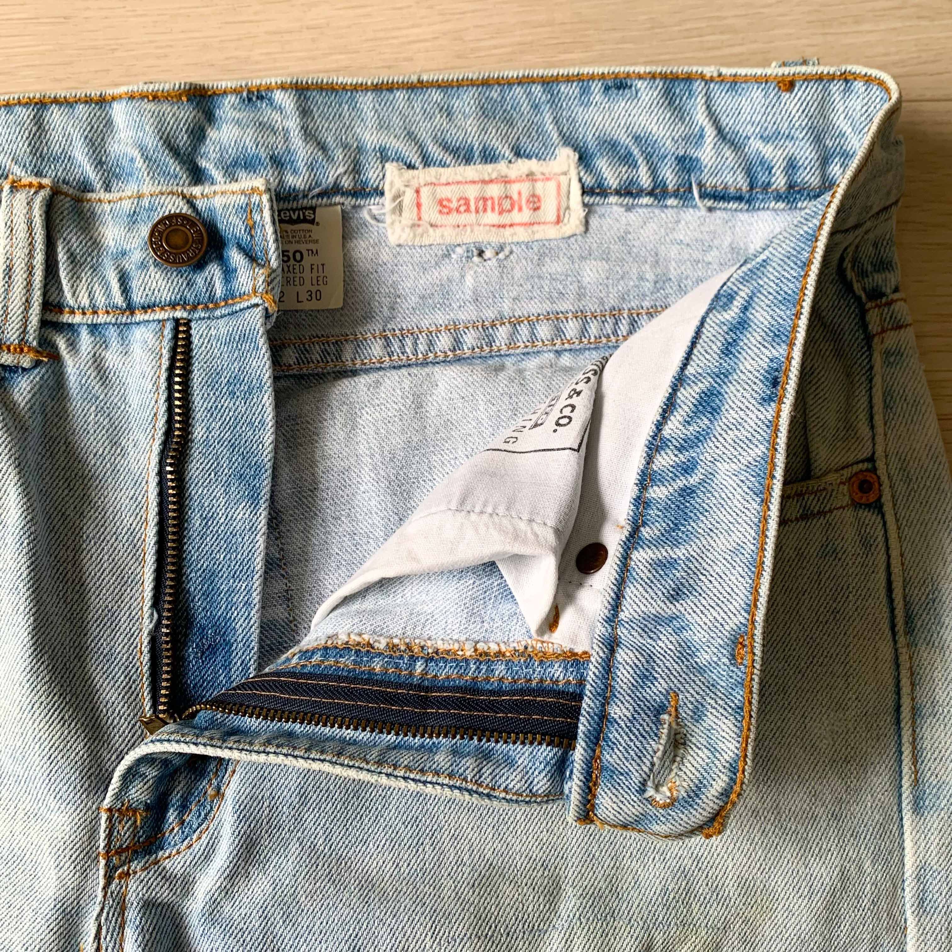 Levi's [Made in U.S.A] Vintage Levi’s 550 Distressed Custom Jeans Size US 28 / EU 44 - 4 Thumbnail