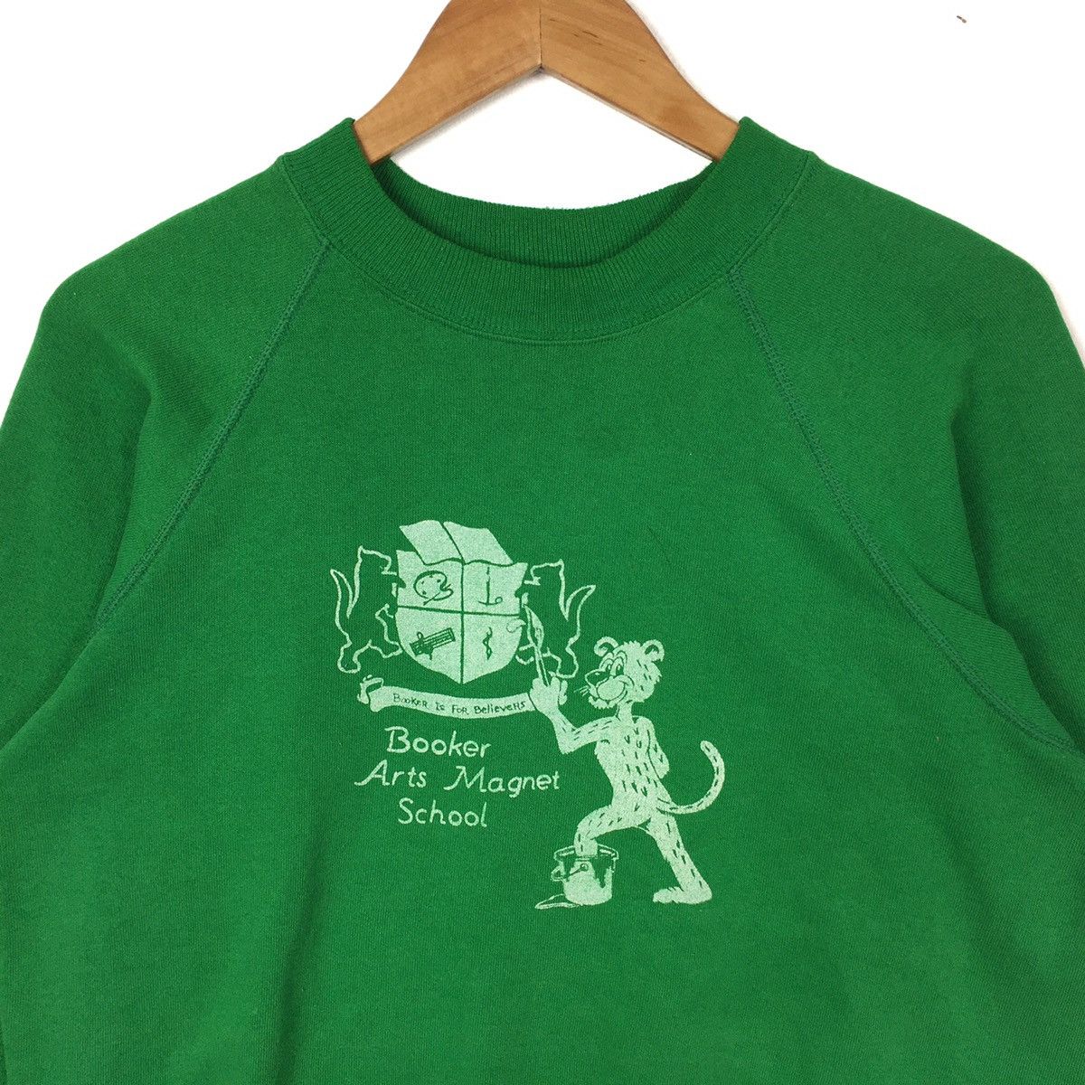Vintage Vintage 90s BASSETT WALKER USA Booker Arts Magnet School Size US L / EU 52-54 / 3 - 2 Thumbnail