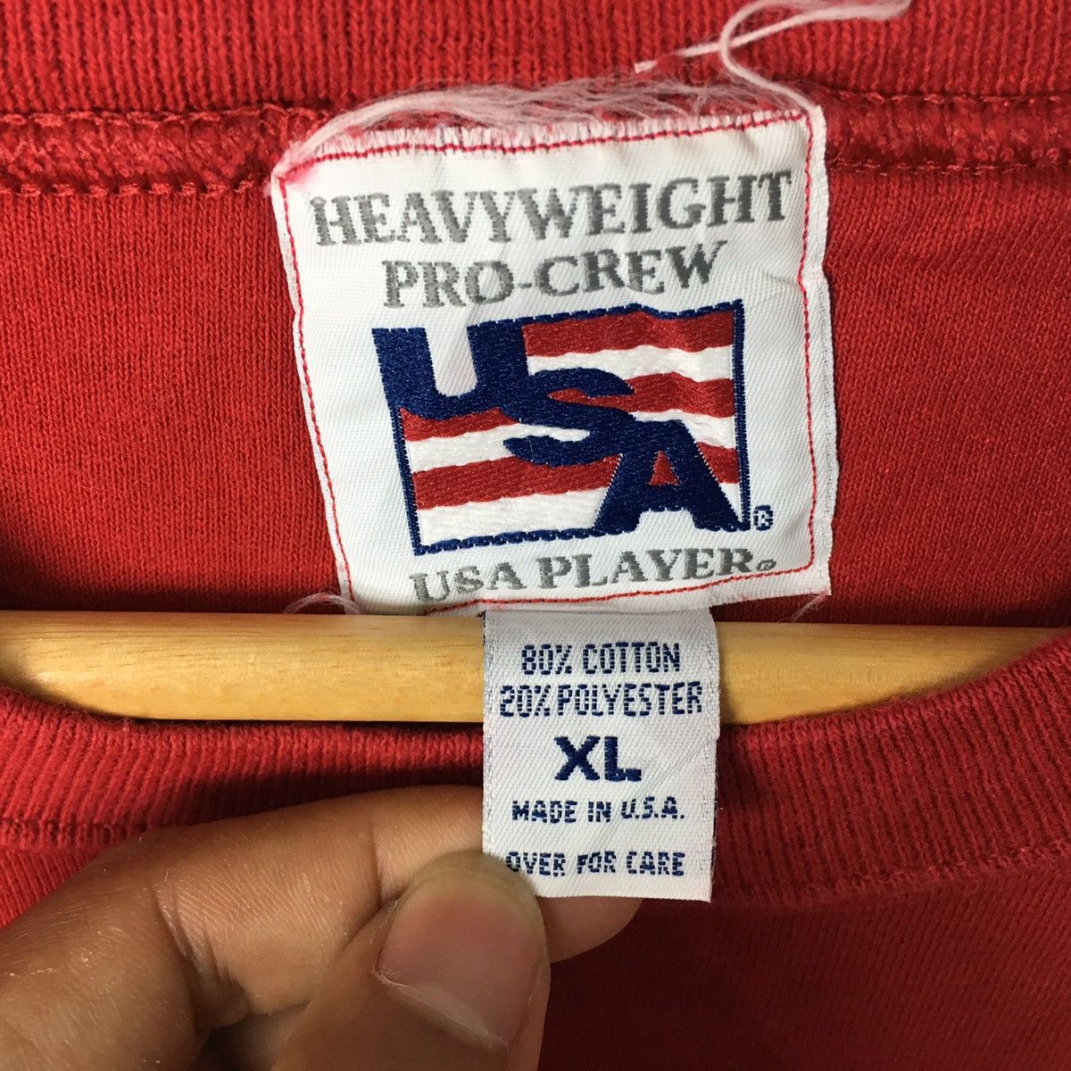 Vintage Vintage 90s WISCONSIN USA Embroidered Memorabilia Red Size US XL / EU 56 / 4 - 3 Thumbnail