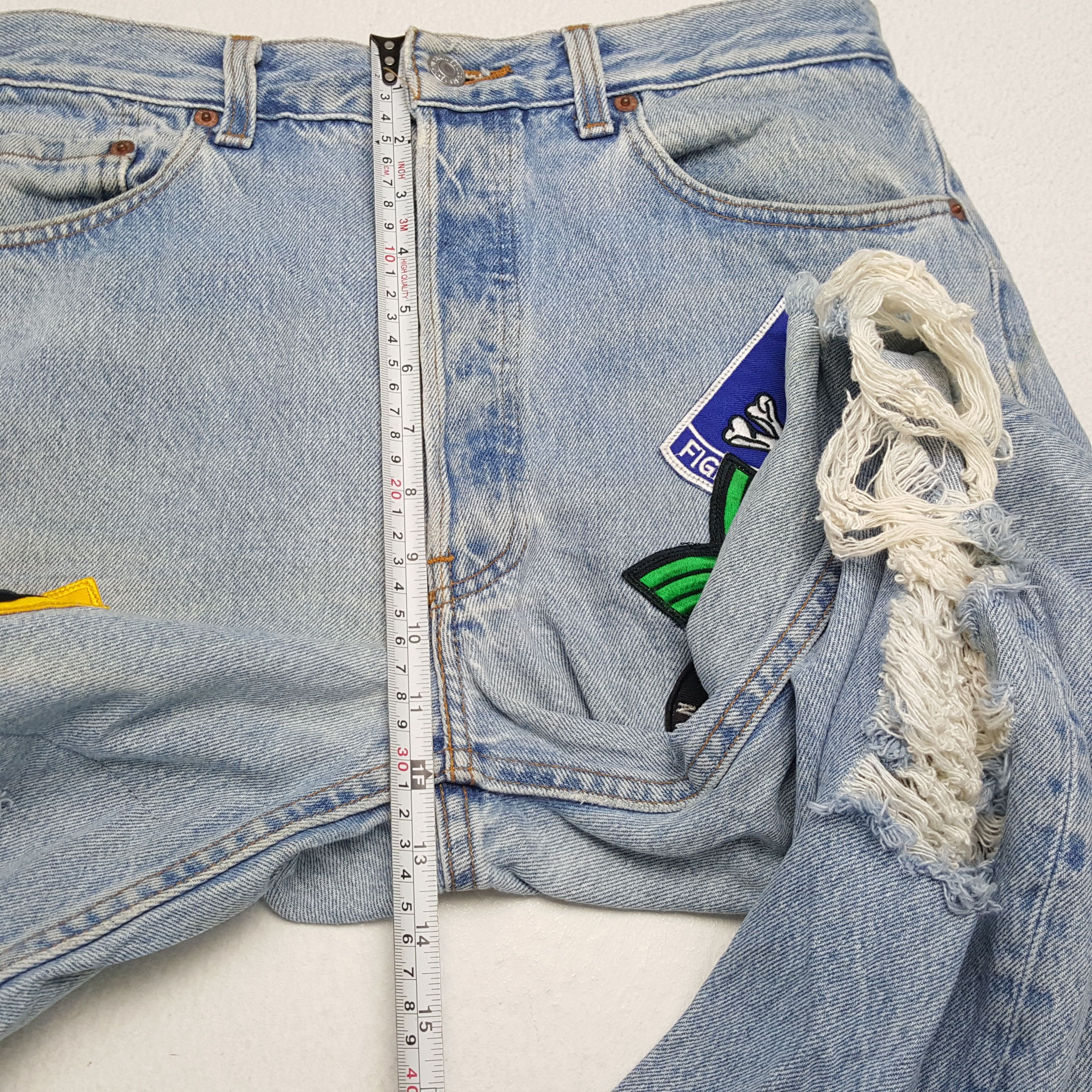 Levi's × Vintage LEVIS Streetwear Style Custom Design Vintage Jeans Size US 33 - 8 Thumbnail