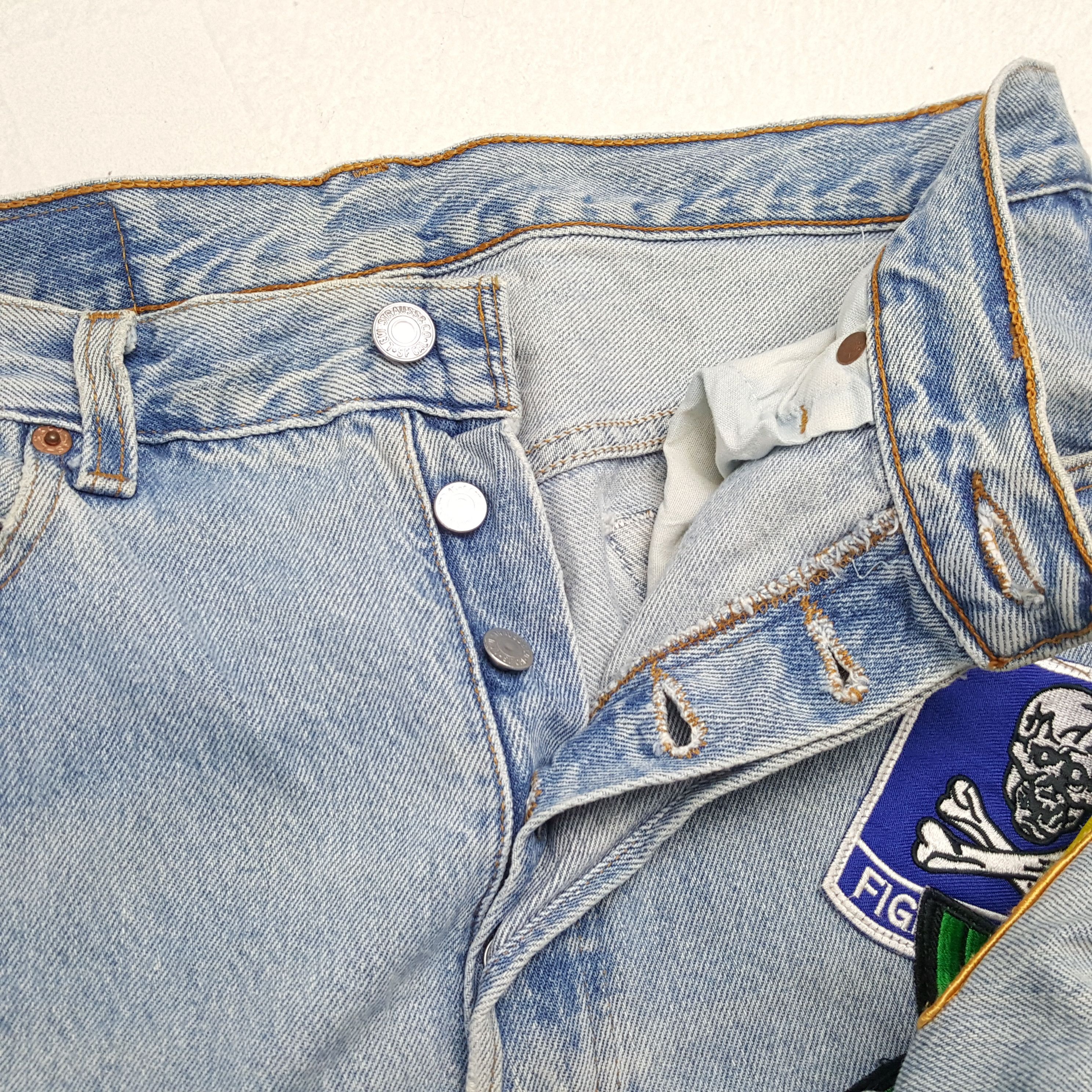 Levi's × Vintage LEVIS Streetwear Style Custom Design Vintage Jeans Size US 33 - 12 Thumbnail