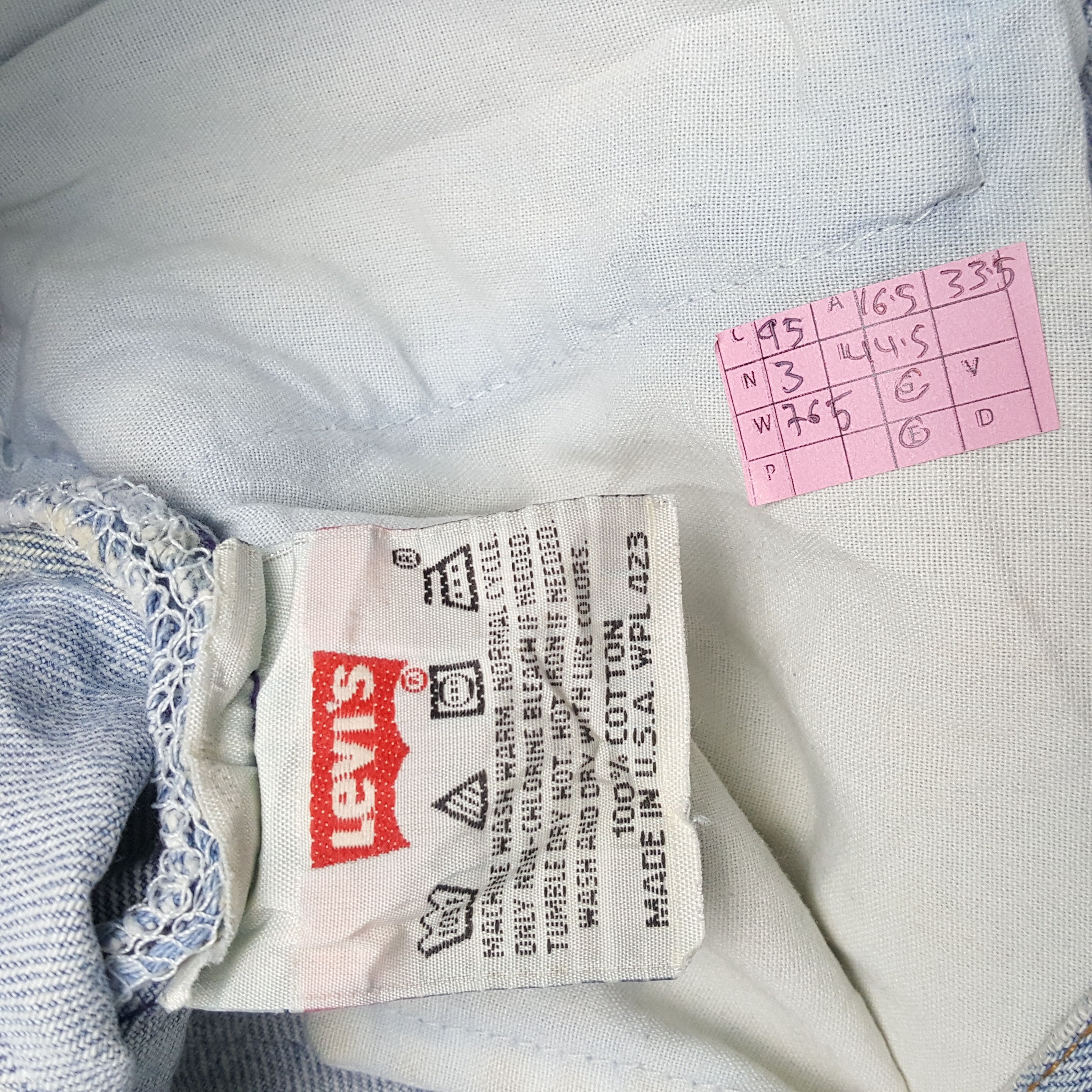 Levi's × Vintage LEVIS Streetwear Style Custom Design Vintage Jeans Size US 33 - 13 Thumbnail