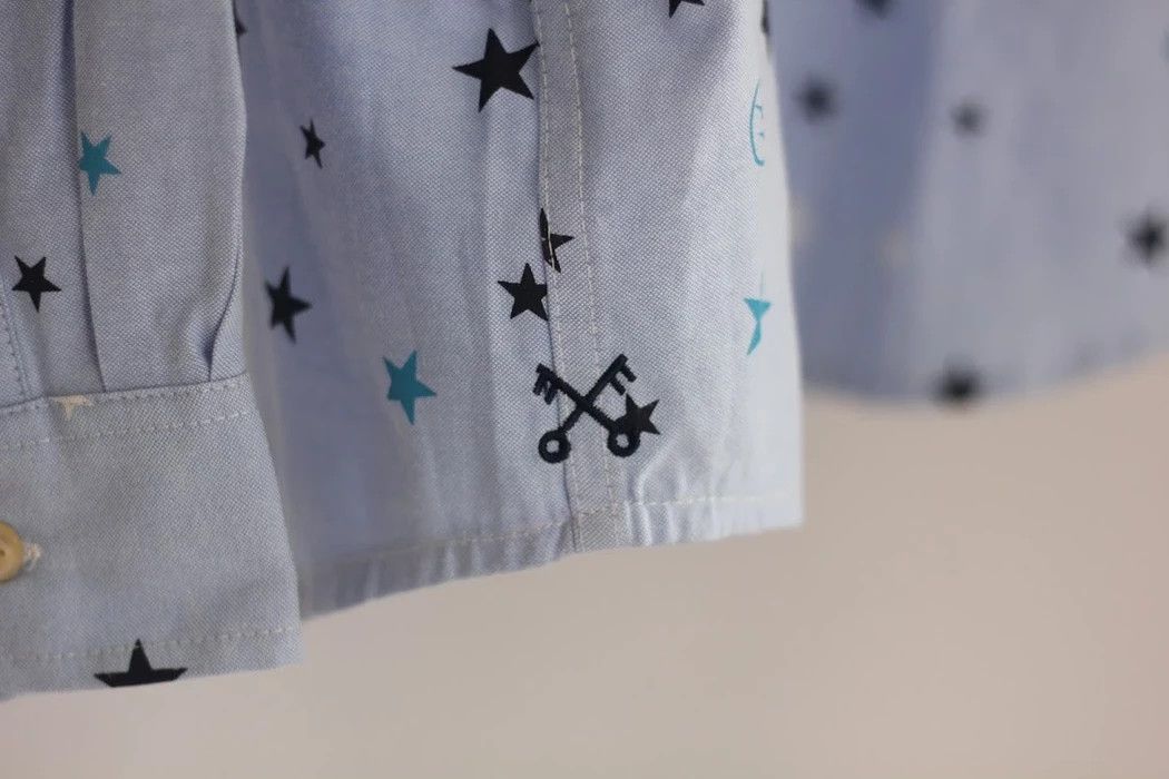 uniform experiment Uniform Experiment Fragment Design Star Flannel Size US L / EU 52-54 / 3 - 5 Thumbnail