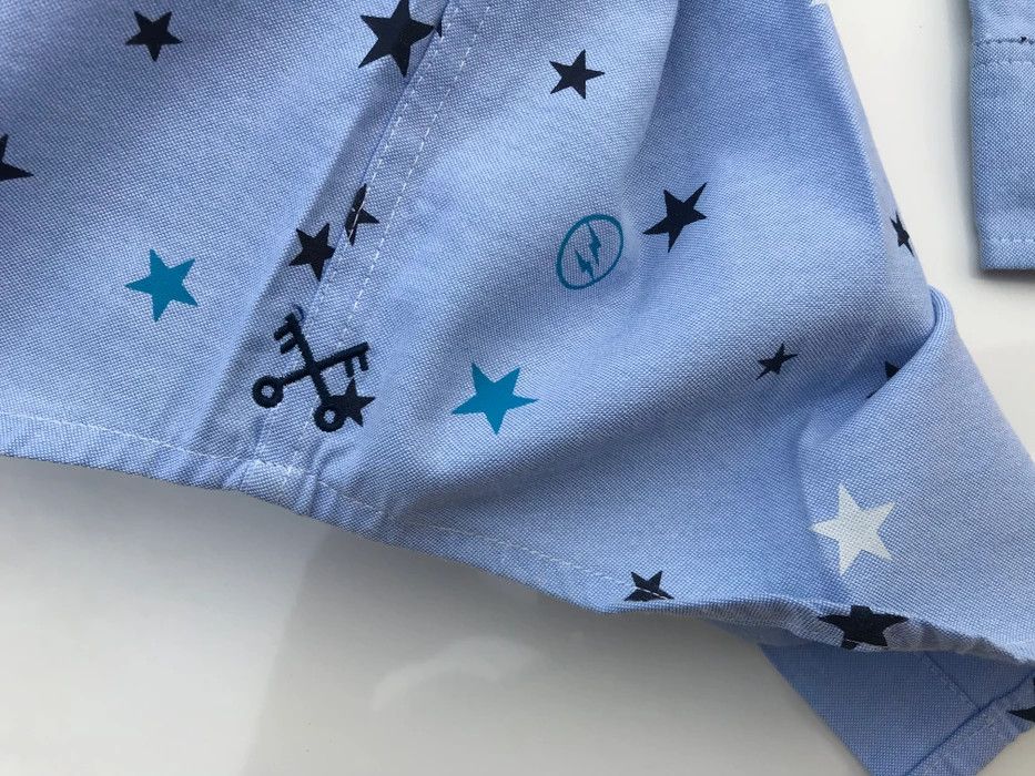 uniform experiment Uniform Experiment Fragment Design Star Flannel Size US L / EU 52-54 / 3 - 9 Thumbnail