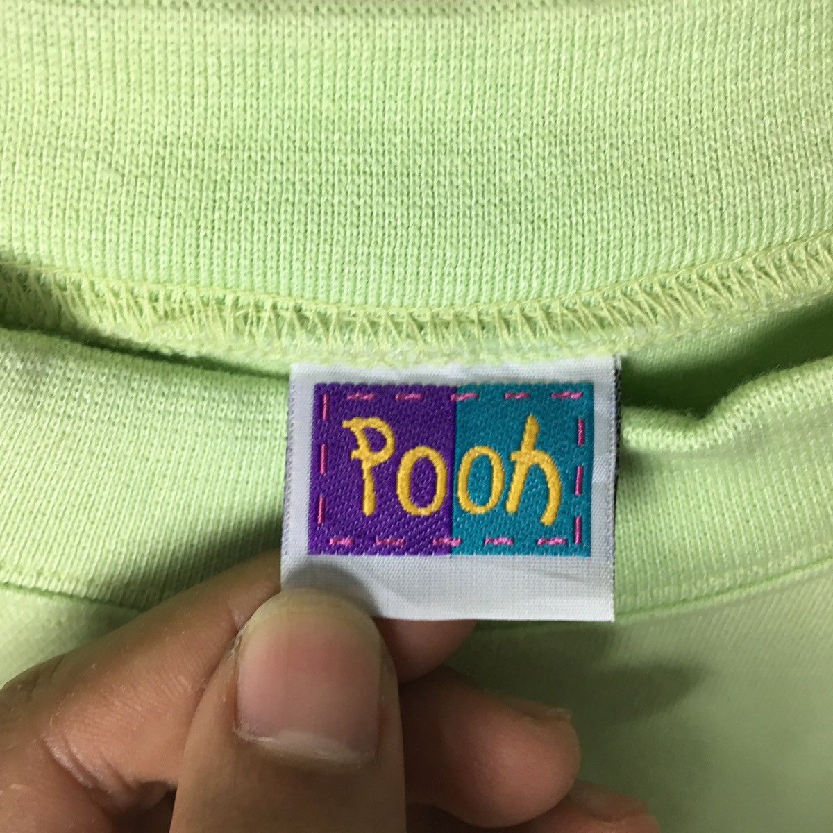 Vintage Vintage Winnie The POOH DISNEY Cartoon Animation Green Size US M / EU 48-50 / 2 - 3 Thumbnail