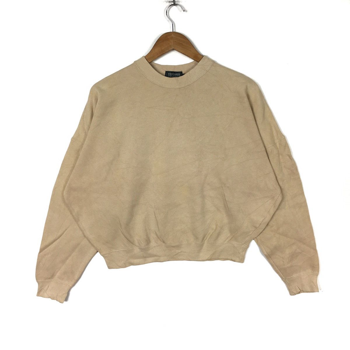 Trussardi TRUSSARDI JEANS ICONIC Italian Designer Embroidered Sand Size US XXL / EU 58 / 5 - 3 Thumbnail