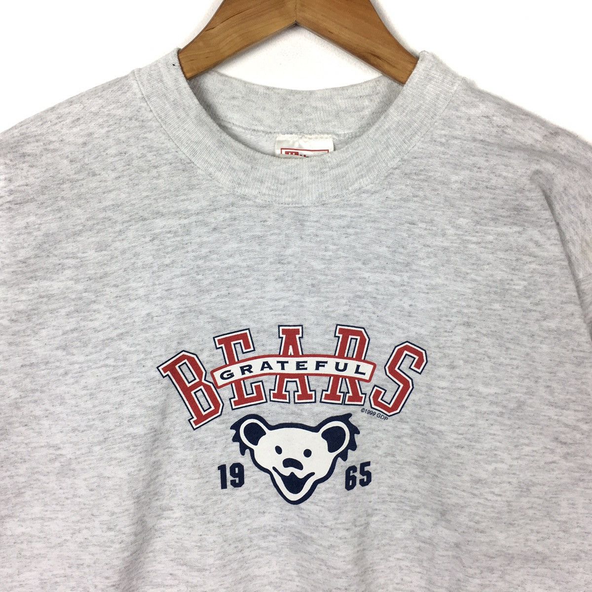 Grateful Dead Vintage 90s GRATEFUL DEAD BAND Bears Rock Grey Sweatshirt Size US S / EU 44-46 / 1 - 2 Thumbnail