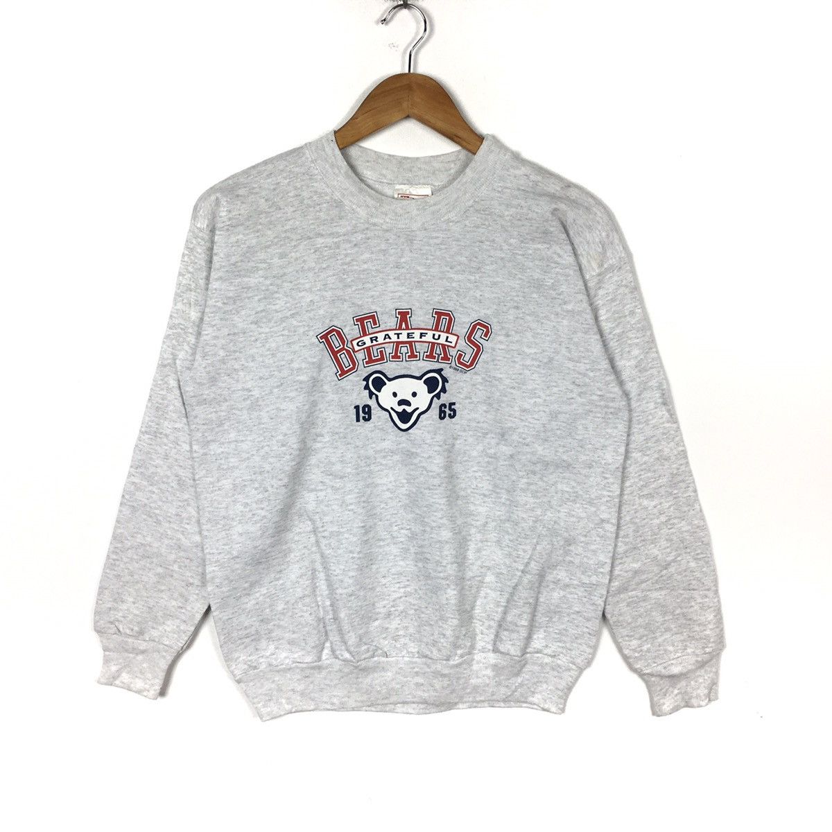 Grateful Dead Vintage 90s GRATEFUL DEAD BAND Bears Rock Grey Sweatshirt Size US S / EU 44-46 / 1 - 1 Thumbnail