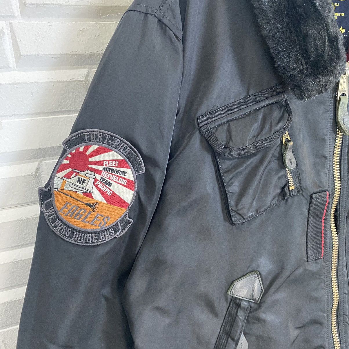 Alpha Industries ☀️Nice design Alpha Industries bomber jacket Size US XL / EU 56 / 4 - 7 Thumbnail