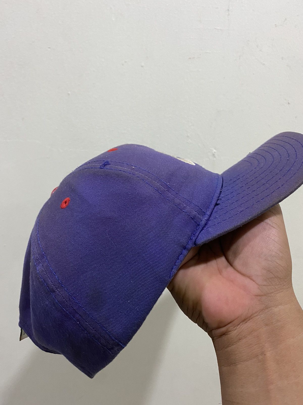 Vintage Faded 90’s Nike Swoosh Snapback Hat Size ONE SIZE - 4 Thumbnail