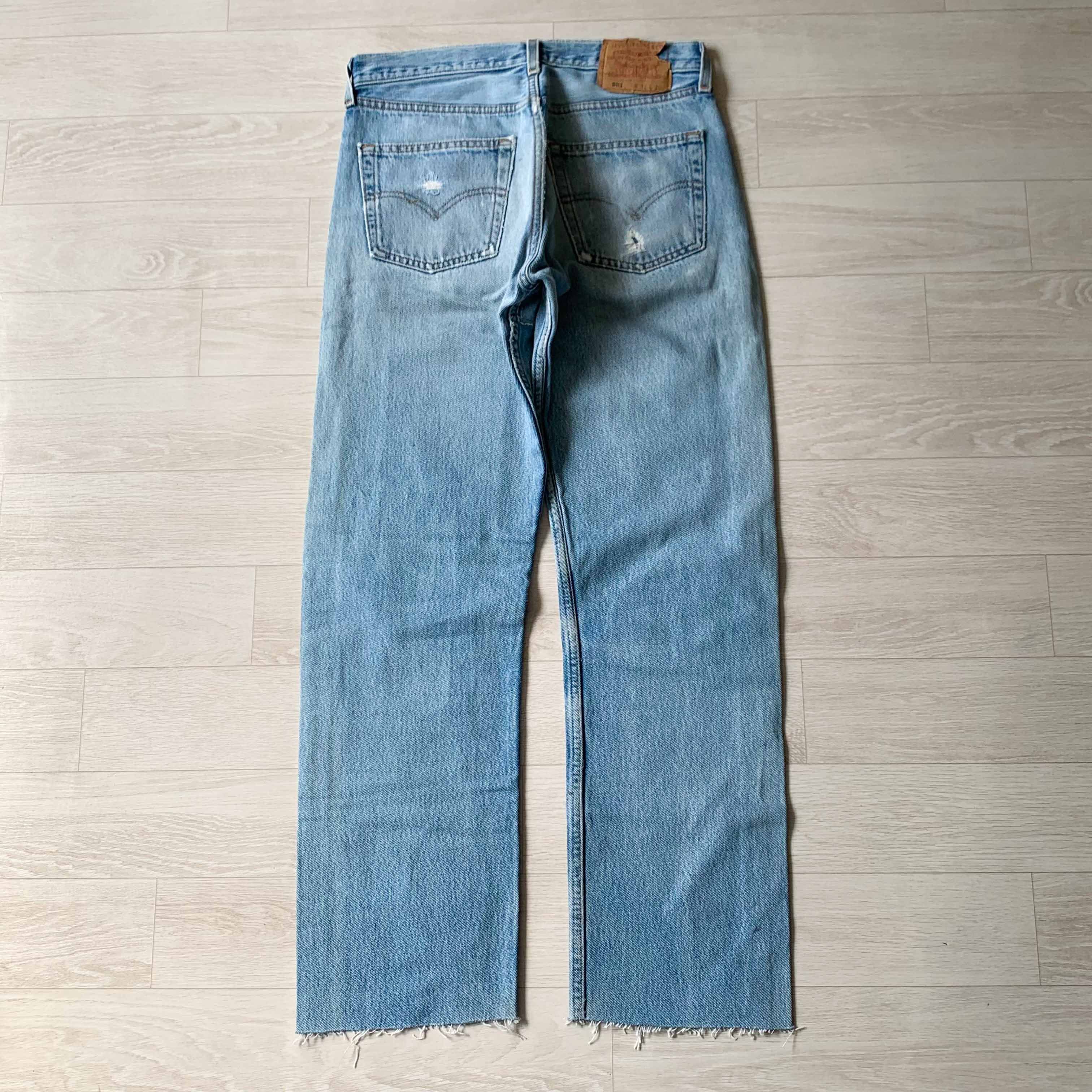 Levi's [Made in U.S.A] 90‘s Levi’s 501 Sashiko Customized Pants Size US 30 / EU 46 - 6 Thumbnail