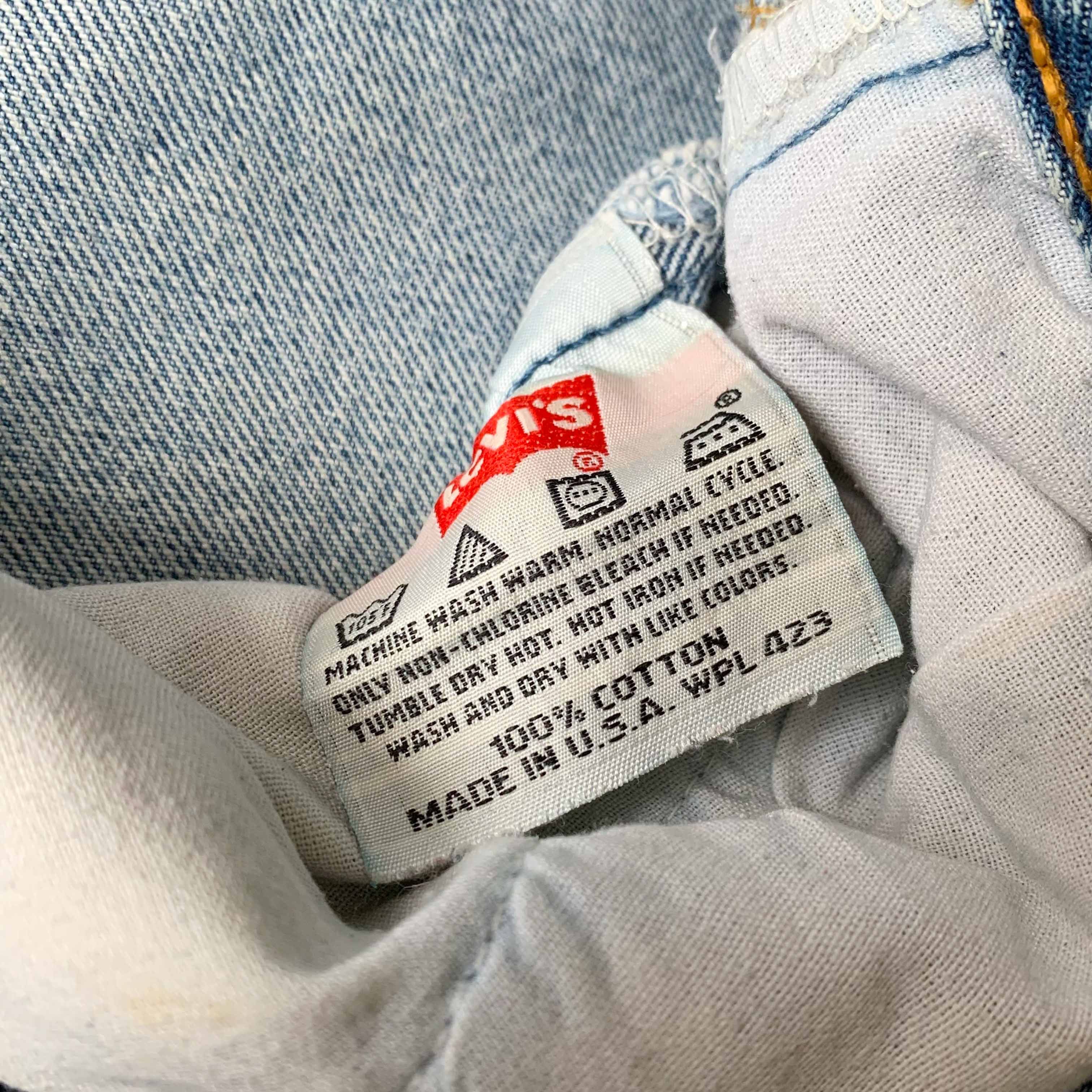Levi's [Made in U.S.A] 90‘s Levi’s 501 Sashiko Customized Pants Size US 30 / EU 46 - 3 Thumbnail