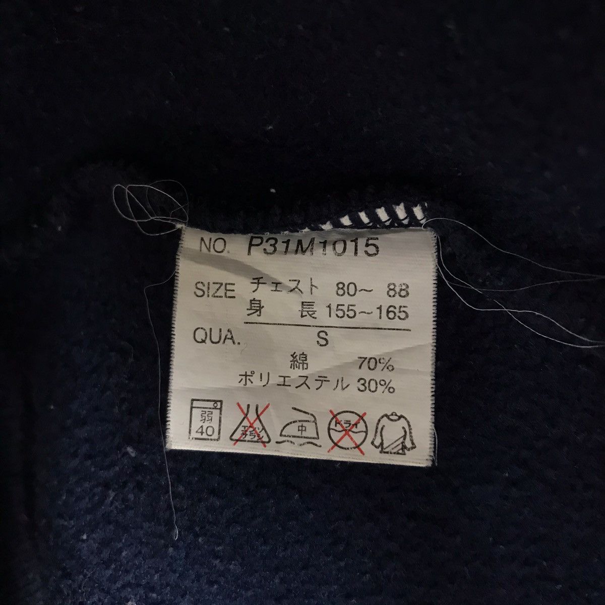 Vintage Vintage 90s PLENTY TOUGH SPORT Usa Blue Sweatshirt Size US S / EU 44-46 / 1 - 8 Thumbnail