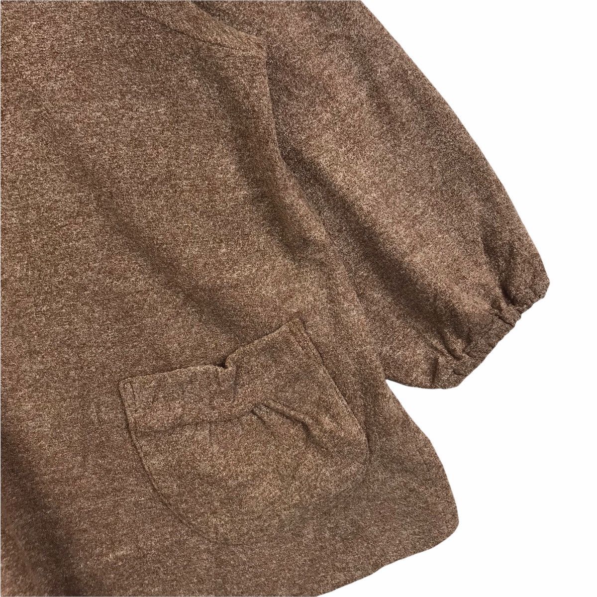 Vintage LORENZO VALENTINO Italy Brown Cardigan Dress Size US M / EU 48-50 / 2 - 6 Thumbnail