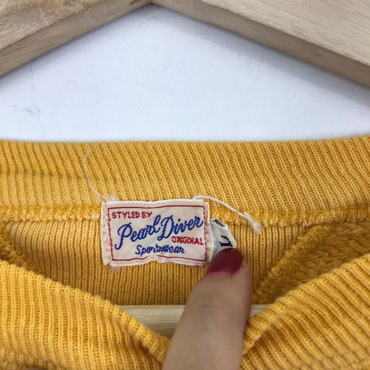 Vintage Vintage PEARL DIVER SPORTSWEAR P.D.R Sweatshirt Size US XXL / EU 58 / 5 - 4 Thumbnail