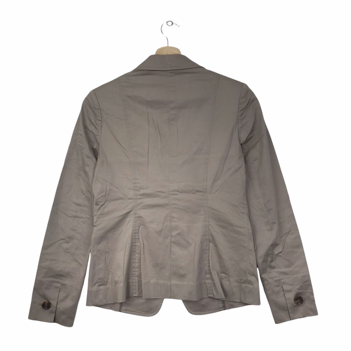 Vintage EMMA JAMES New York Brand Khaki Blazer Coat Size US XS / EU 42 / 0 - 2 Thumbnail