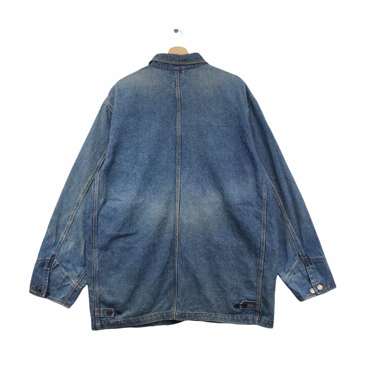 Vintage Vintage OFF ROAD Boston USA Workwear Core Jeans Denim Jacket Size US L / EU 52-54 / 3 - 7 Thumbnail