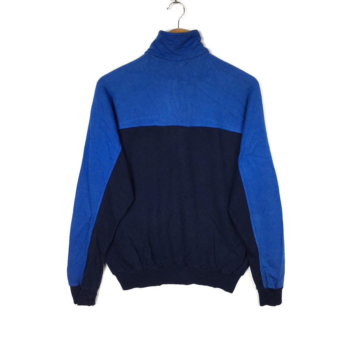 Vintage Vintage 90s BUNDESWEAR WEST GERMANY Gonso Sport Blue Sweater Size US L / EU 52-54 / 3 - 4 Thumbnail