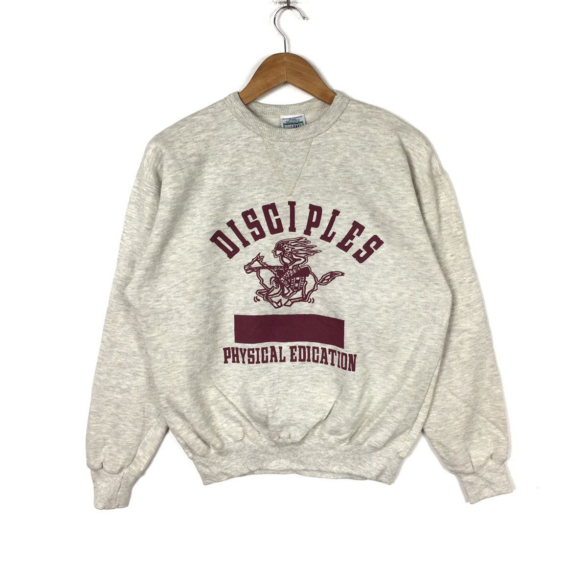 Vintage DISCIPLES PHYSICAL EDUCATION Sportswear Athletic Sweatshirt Size US L / EU 52-54 / 3 - 1 Thumbnail
