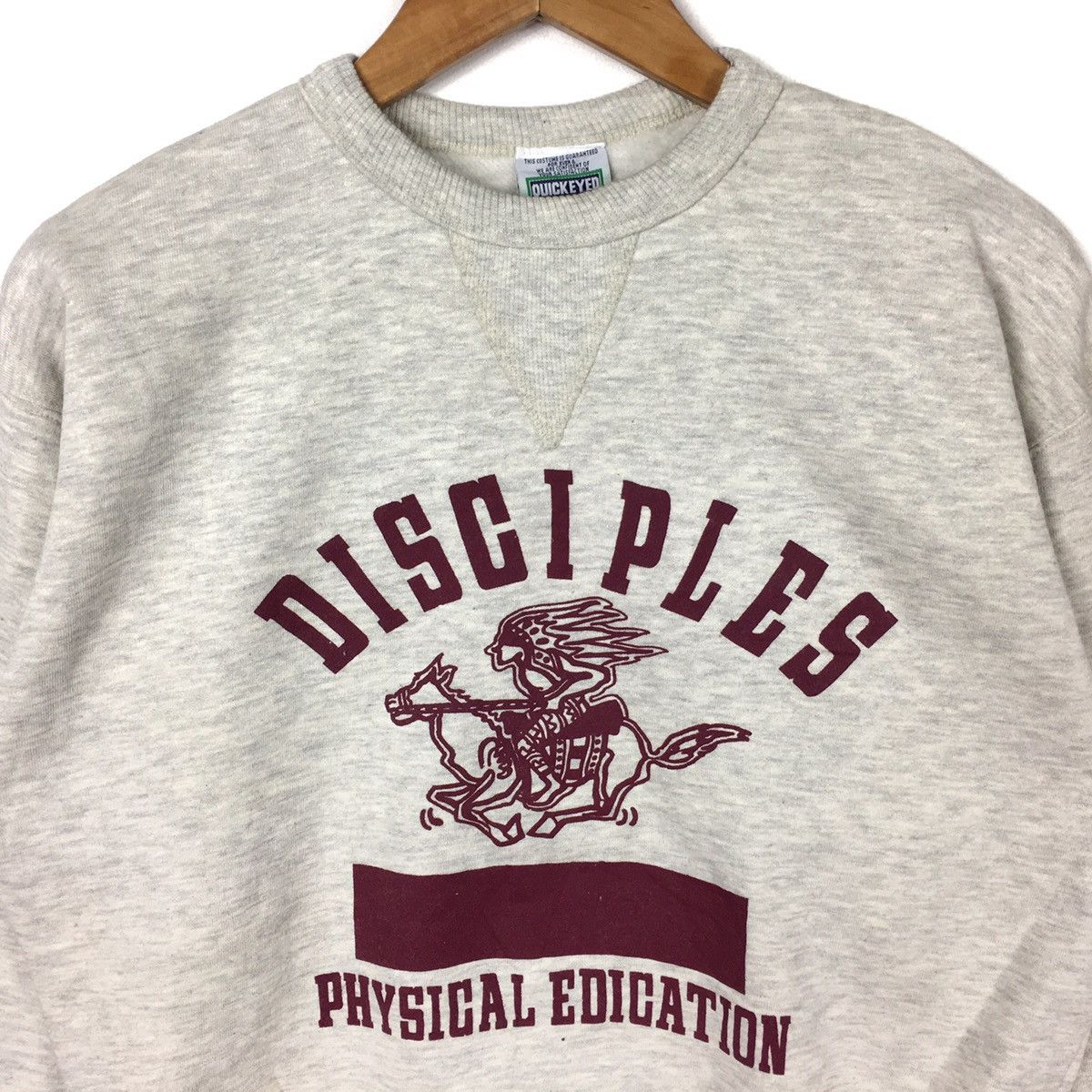 Vintage DISCIPLES PHYSICAL EDUCATION Sportswear Athletic Sweatshirt Size US L / EU 52-54 / 3 - 2 Thumbnail