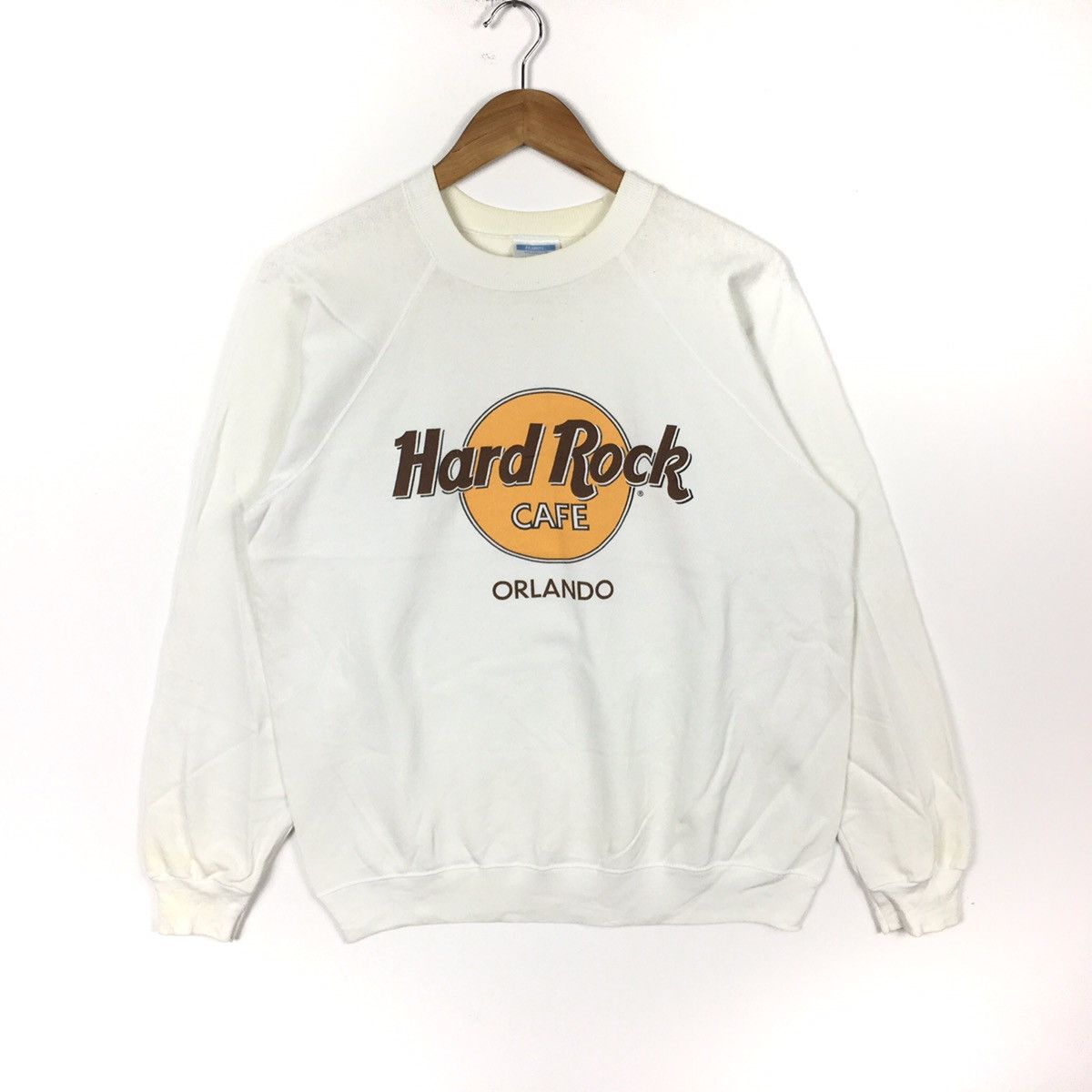 Moletom Hard Rock Café Vintage 90s HARD ROCK CAFE Orlando Hanes