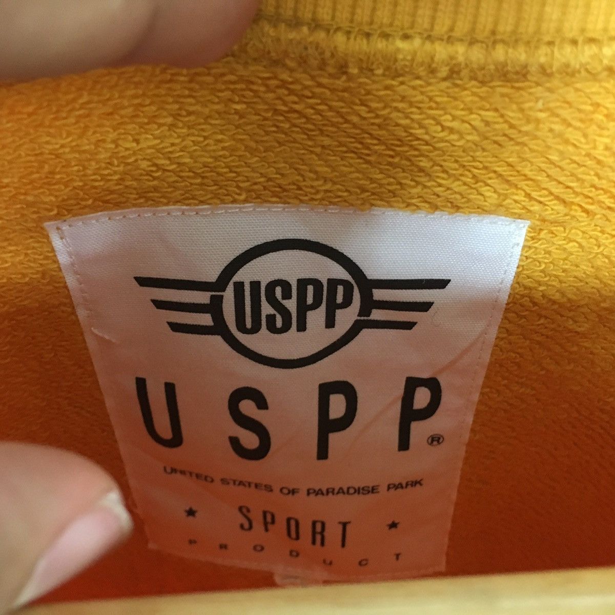 Vintage USPP Sport United StatesOfParadise Park Overprint Sweatshirt Size US L / EU 52-54 / 3 - 3 Thumbnail