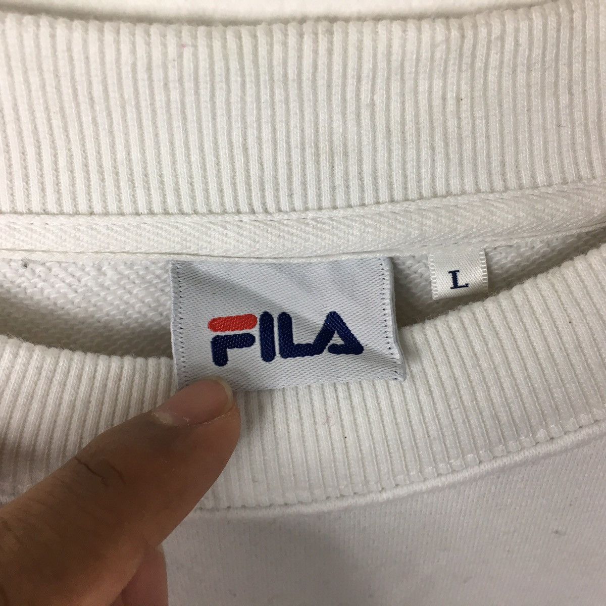 Fila FILA BETTY BOOP Cartoon Sportswear White Sweatshirt Size US L / EU 52-54 / 3 - 3 Thumbnail