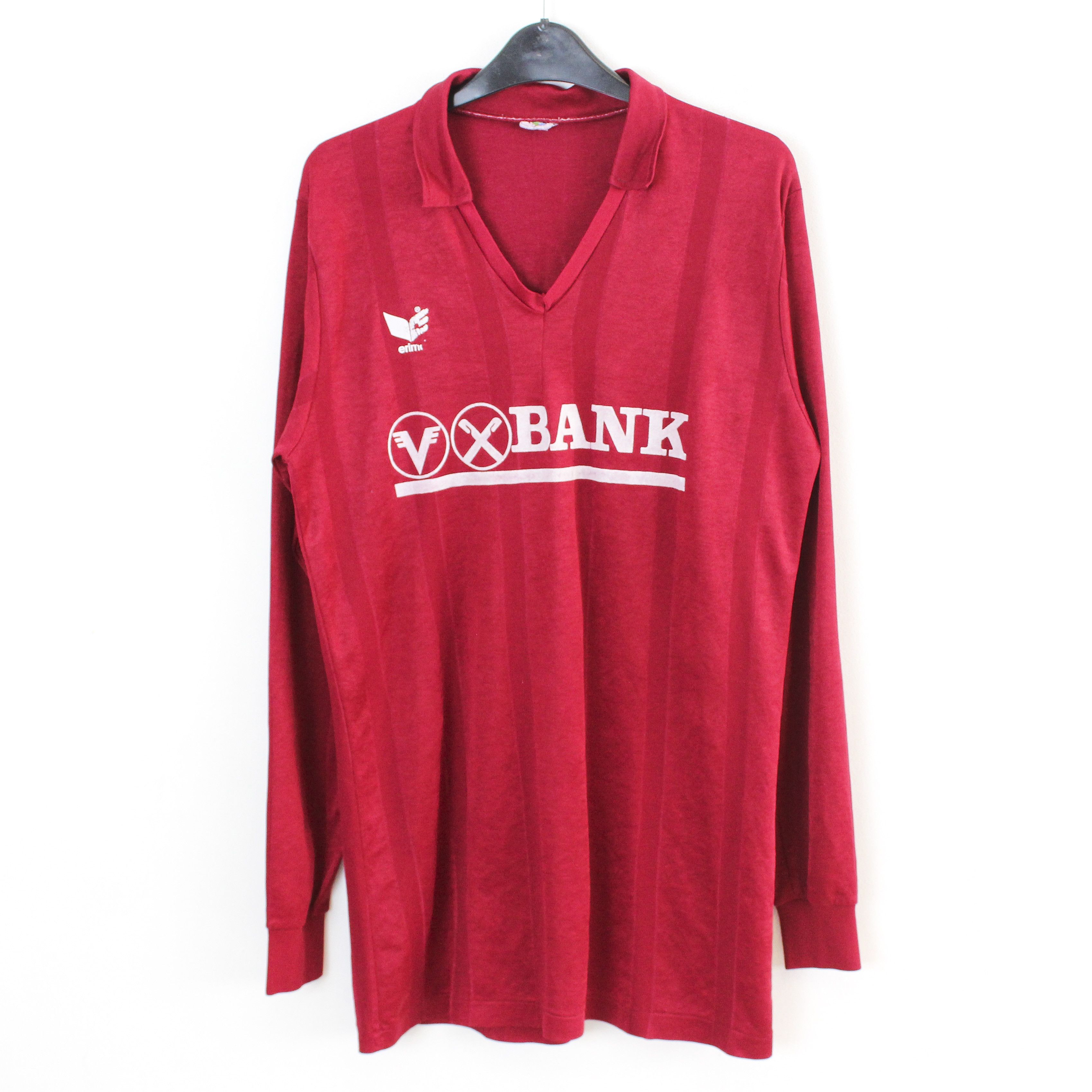 Erima ASV Maxdorf L Long Sleeve Football Soccer Jersey Shirt #12 Size US L / EU 52-54 / 3 - 1 Thumbnail