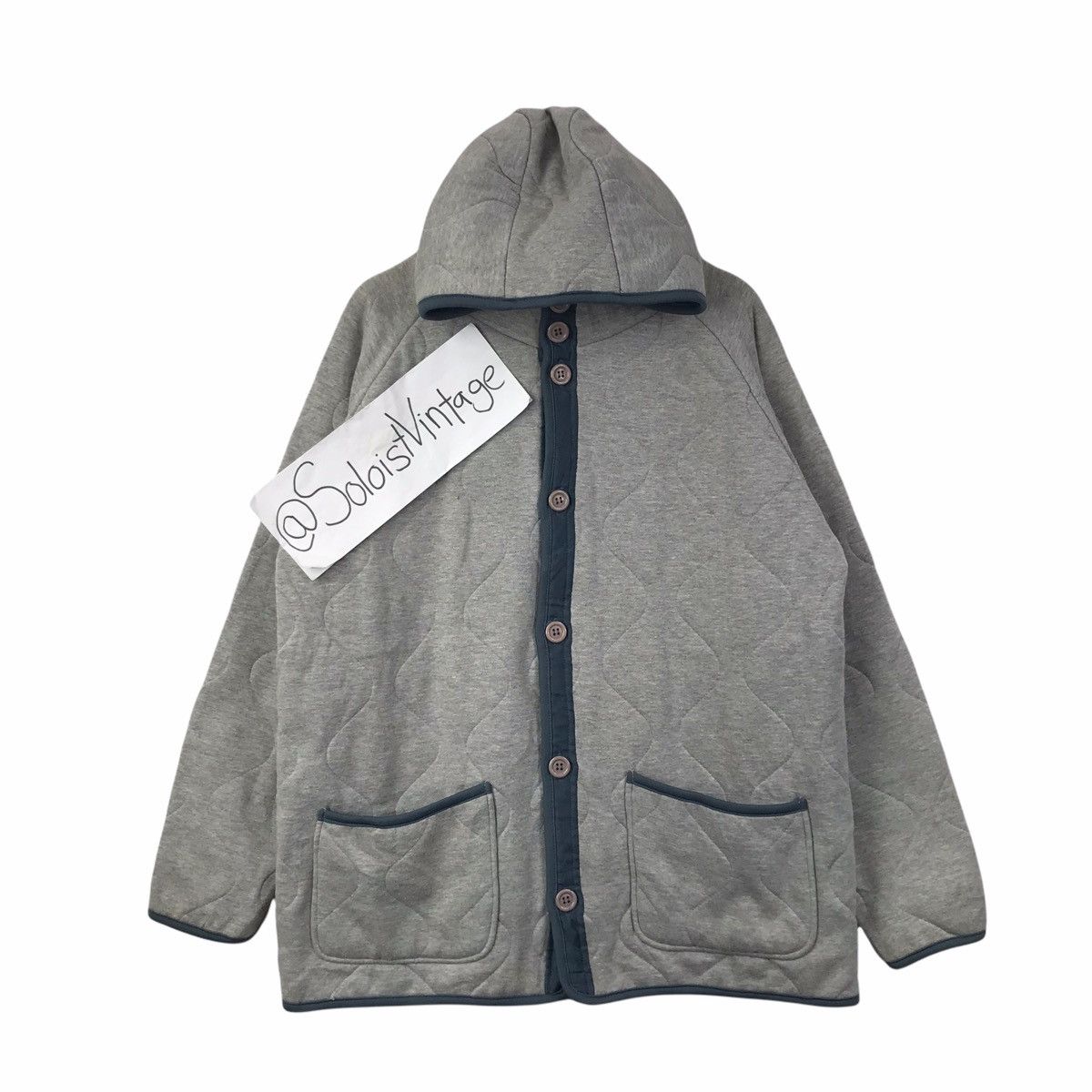 Dickies DICKIES Streetwear Quilted Hoodie Cotton Size US XL / EU 56 / 4 - 1 Thumbnail
