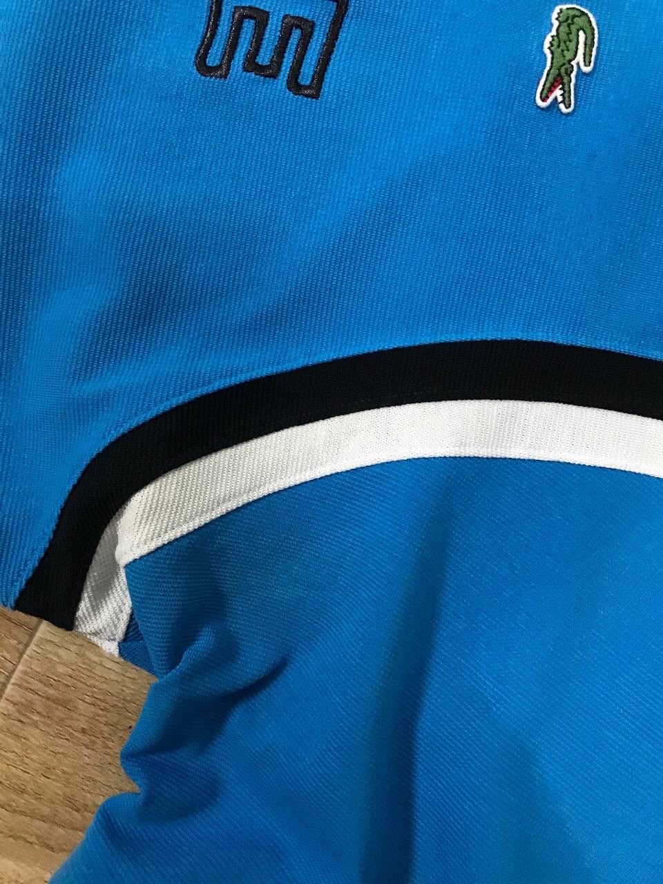Lacoste × Vintage Lacoste Vintage Luxury Big Logo Blue Polo Tee Size US XL / EU 56 / 4 - 9 Thumbnail