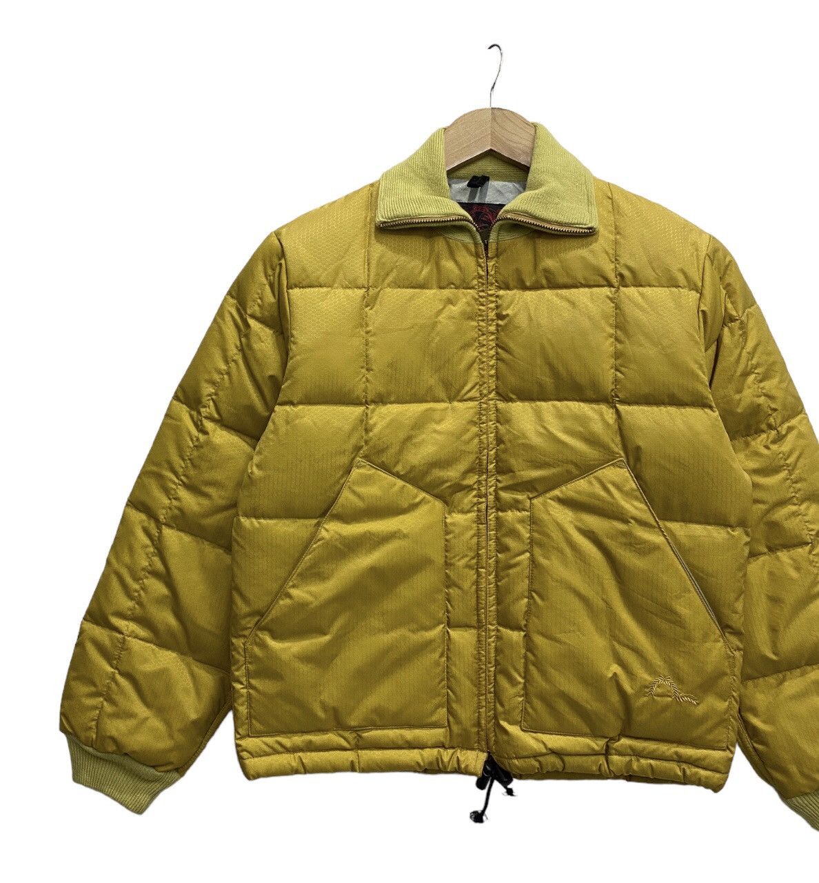 Japanese Brand × Sugar Cane × Vintage VINTAGE EVISU PUFFER BOMBER JACKET CROPPED Size US S / EU 44-46 / 1 - 5 Thumbnail