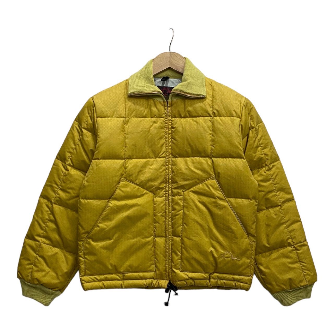 Japanese Brand × Sugar Cane × Vintage VINTAGE EVISU PUFFER BOMBER JACKET CROPPED Size US S / EU 44-46 / 1 - 2 Thumbnail