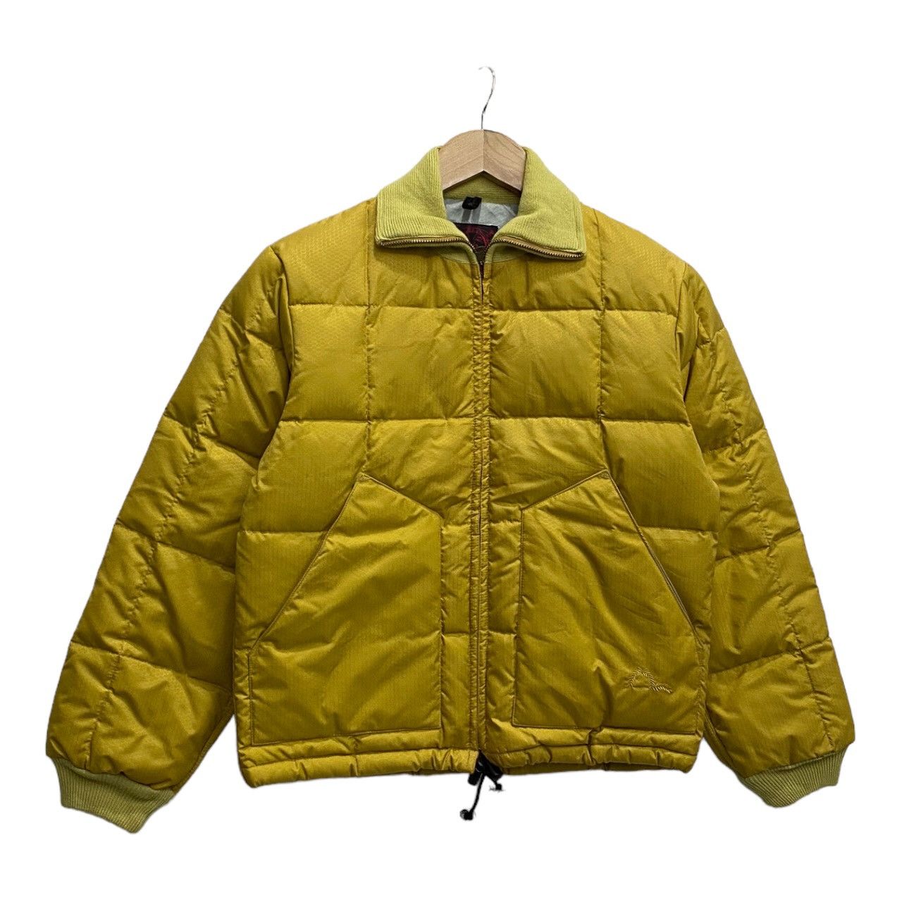 Japanese Brand × Sugar Cane × Vintage VINTAGE EVISU PUFFER BOMBER JACKET CROPPED Size US S / EU 44-46 / 1 - 10 Thumbnail
