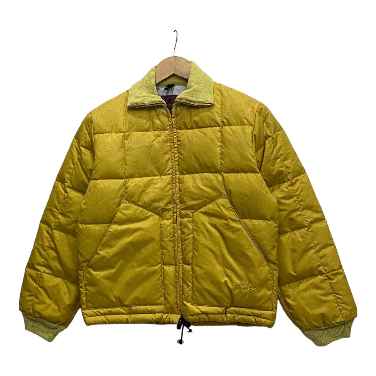 Japanese Brand × Sugar Cane × Vintage VINTAGE EVISU PUFFER BOMBER JACKET CROPPED Size US S / EU 44-46 / 1 - 11 Thumbnail
