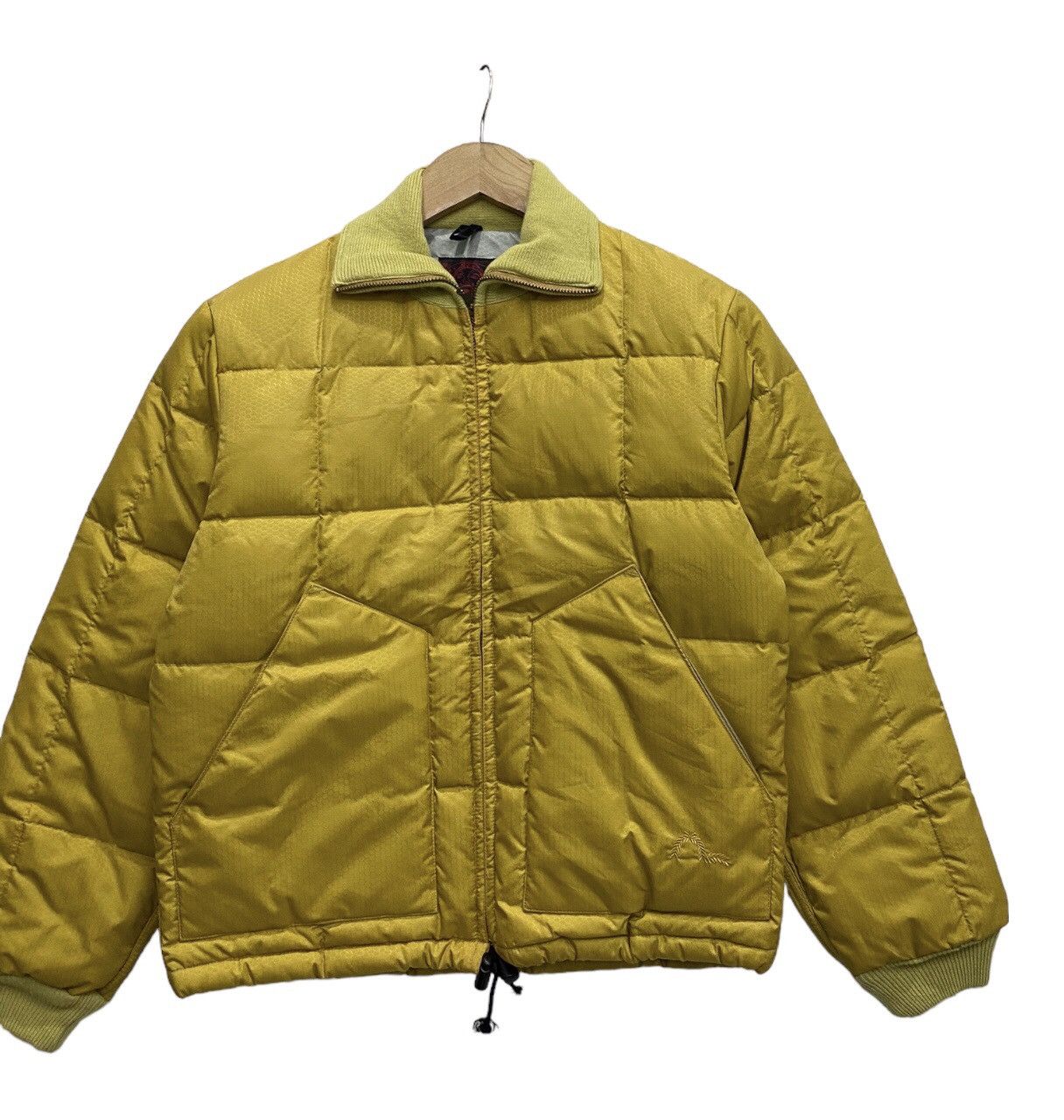 Japanese Brand × Sugar Cane × Vintage VINTAGE EVISU PUFFER BOMBER JACKET CROPPED Size US S / EU 44-46 / 1 - 12 Thumbnail